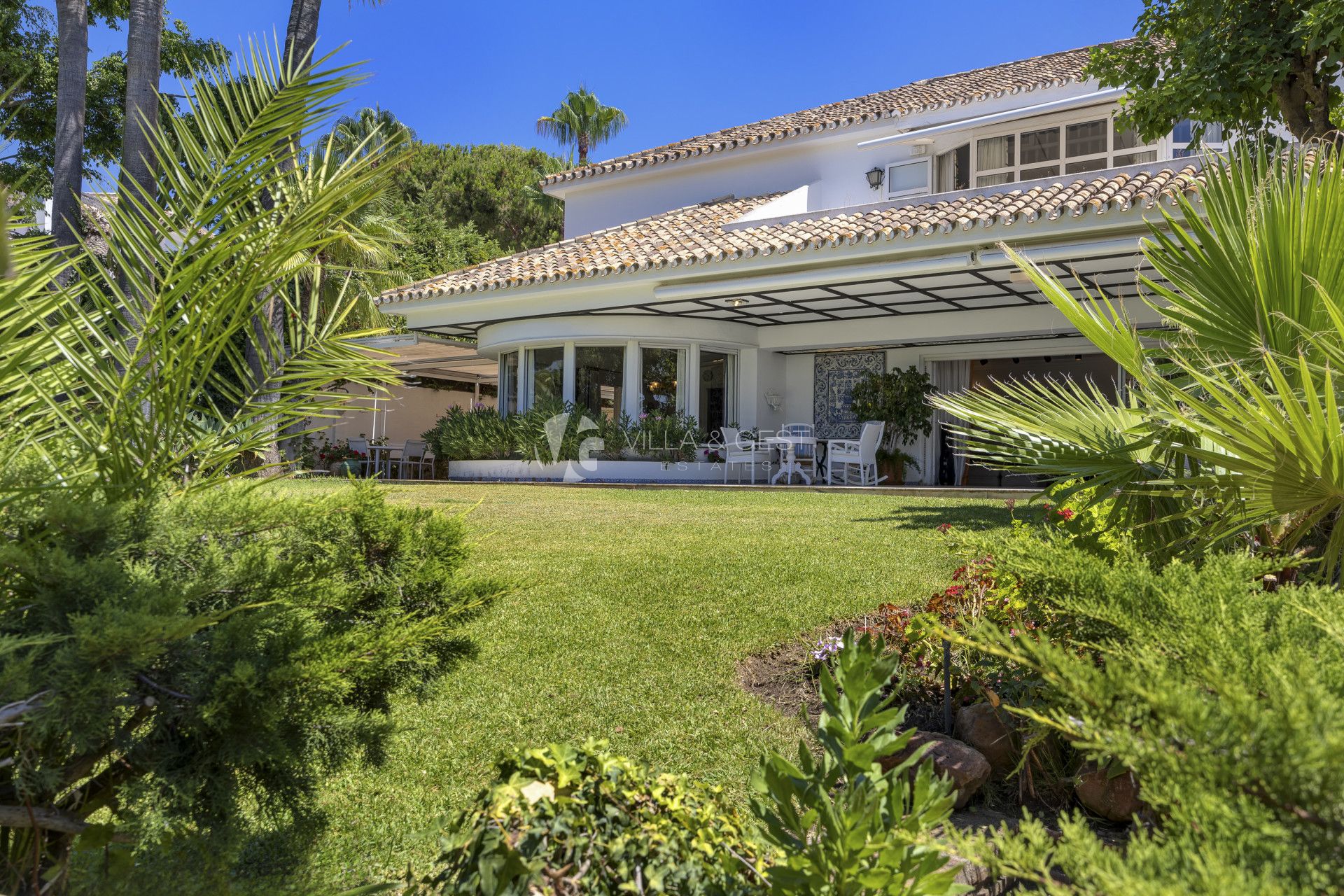 First Time on the Market: Grand Traditional Villa in Los Monteros Steps from the Beach