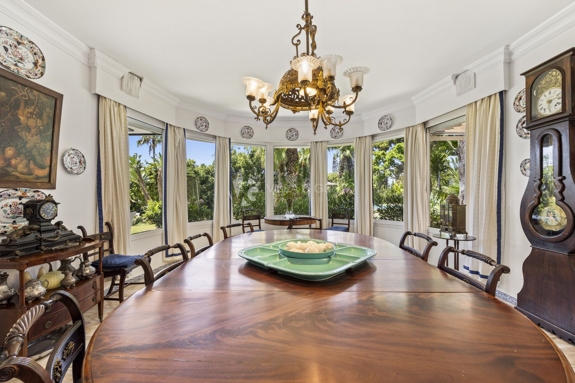 First Time on the Market: Grand Traditional Villa in Los Monteros Steps from the Beach