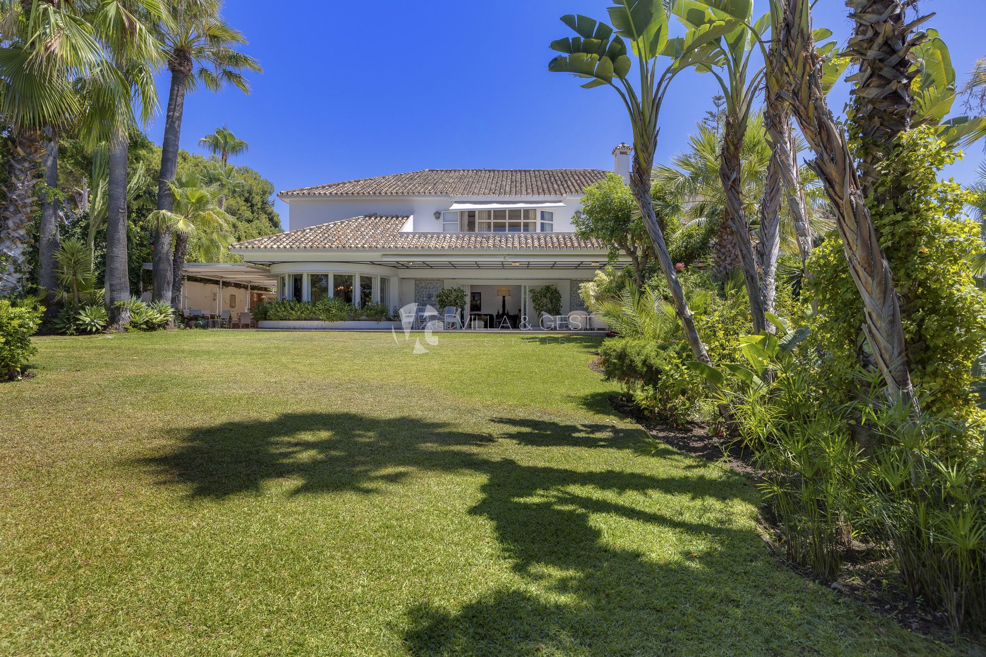 First Time on the Market: Grand Traditional Villa in Los Monteros Steps from the Beach