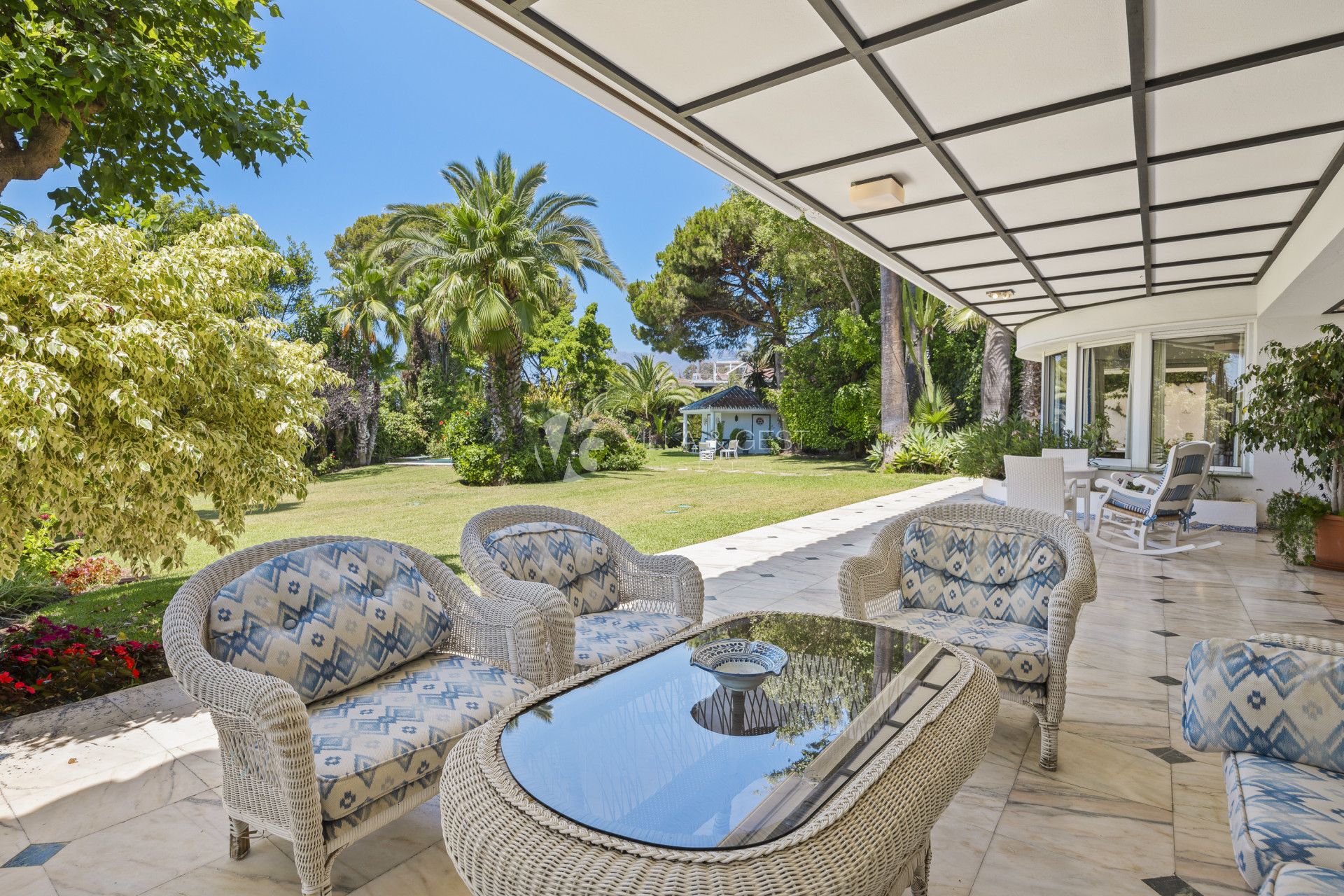 First Time on the Market: Grand Traditional Villa in Los Monteros Steps from the Beach