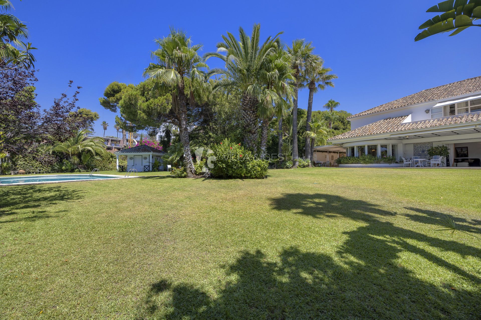 First Time on the Market: Grand Traditional Villa in Los Monteros Steps from the Beach