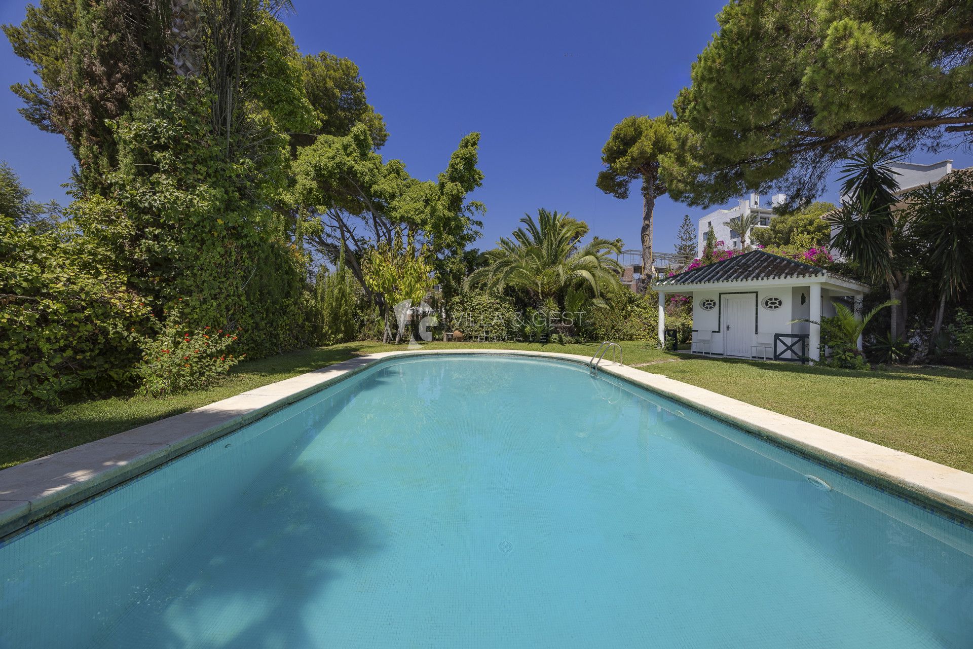 First Time on the Market: Grand Traditional Villa in Los Monteros Steps from the Beach