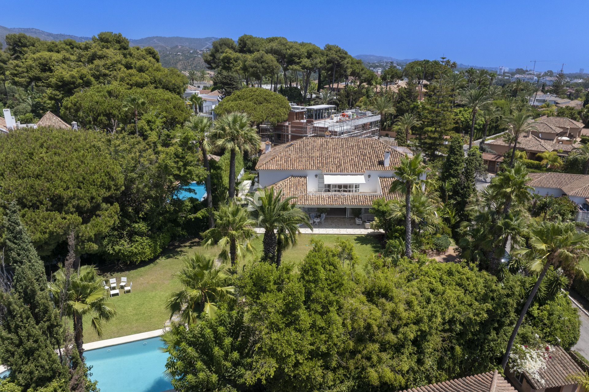 First Time on the Market: Grand Traditional Villa in Los Monteros Steps from the Beach