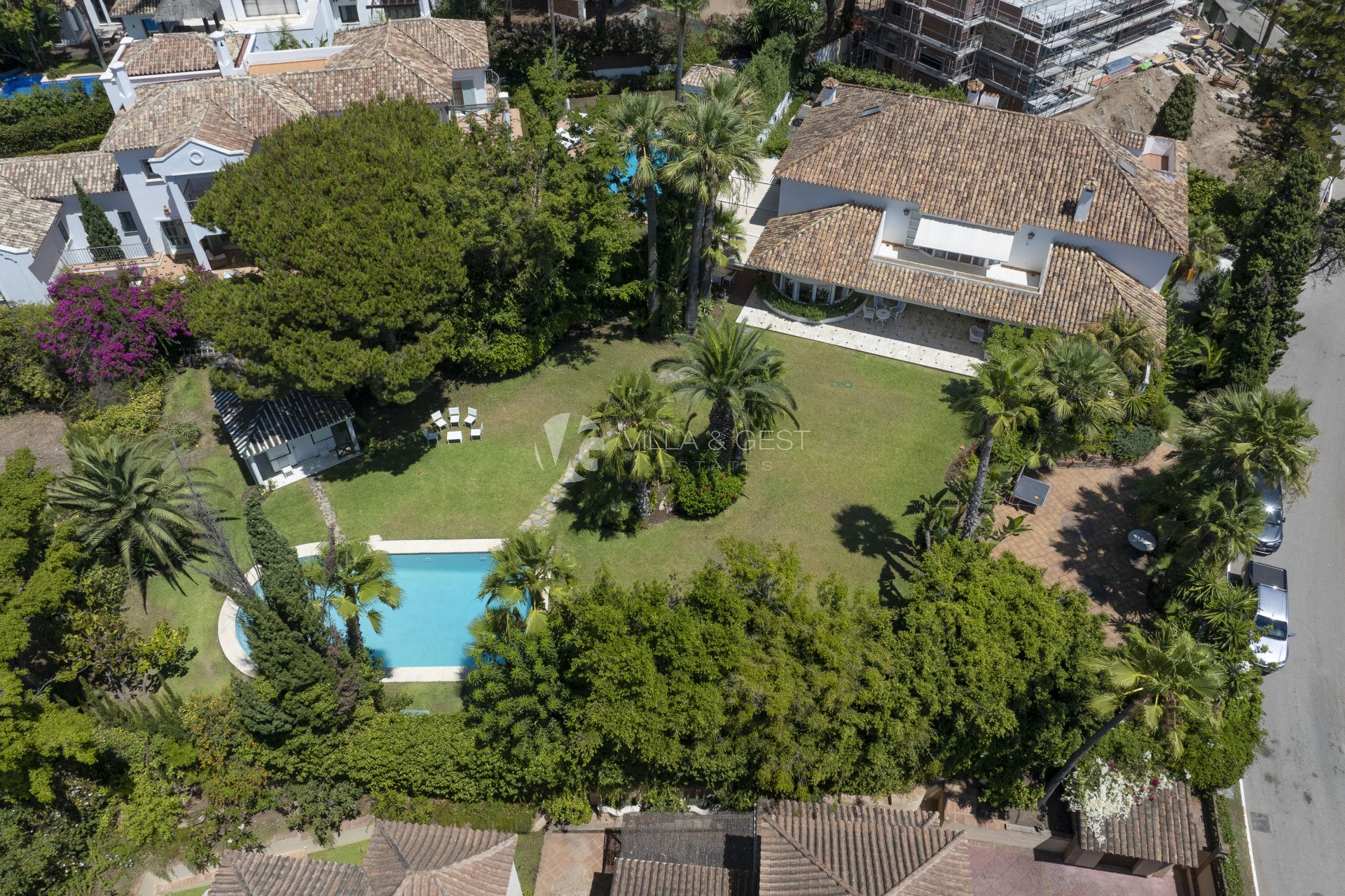 First Time on the Market: Grand Traditional Villa in Los Monteros Steps from the Beach