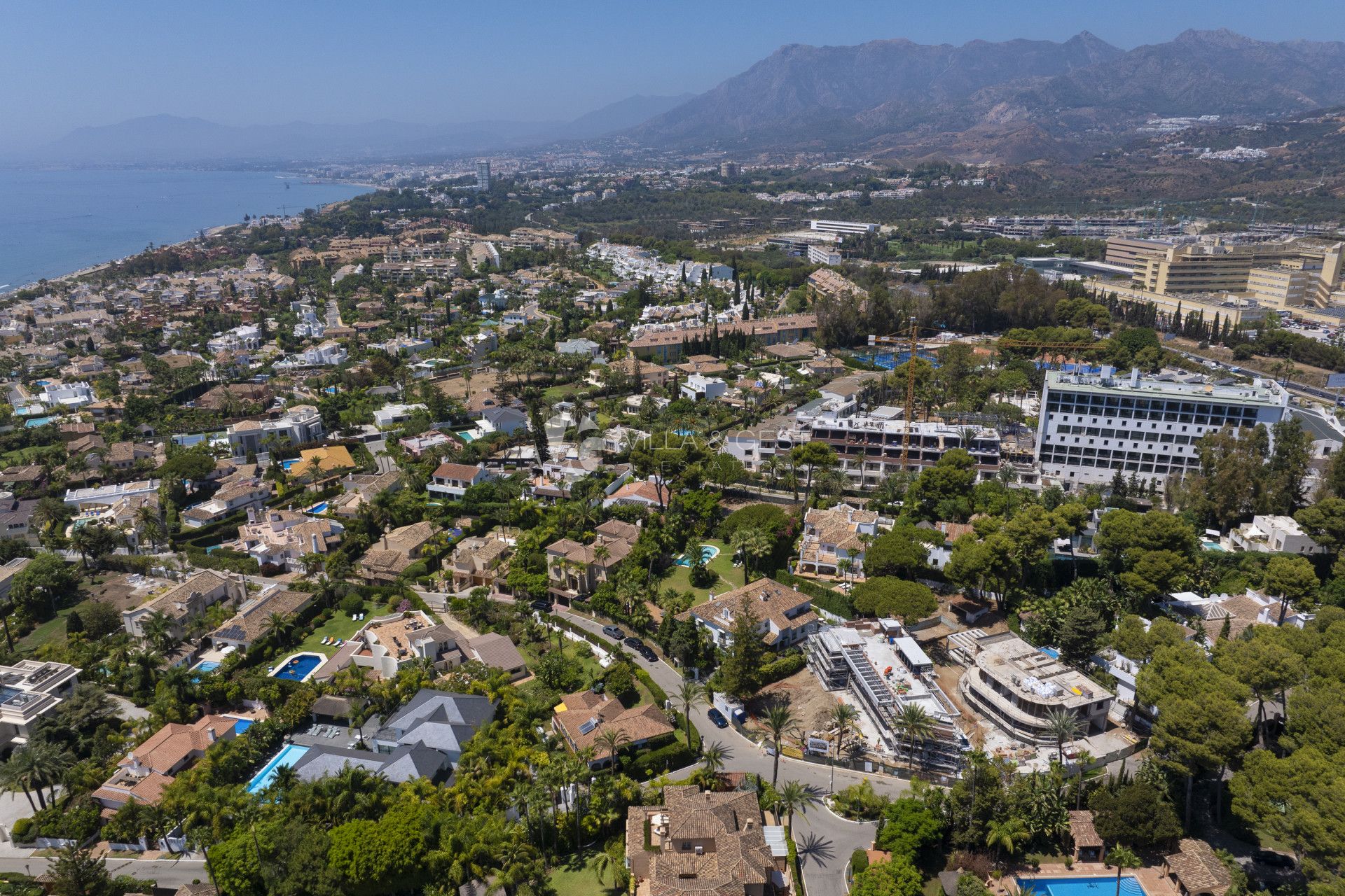 First Time on the Market: Grand Traditional Villa in Los Monteros Steps from the Beach