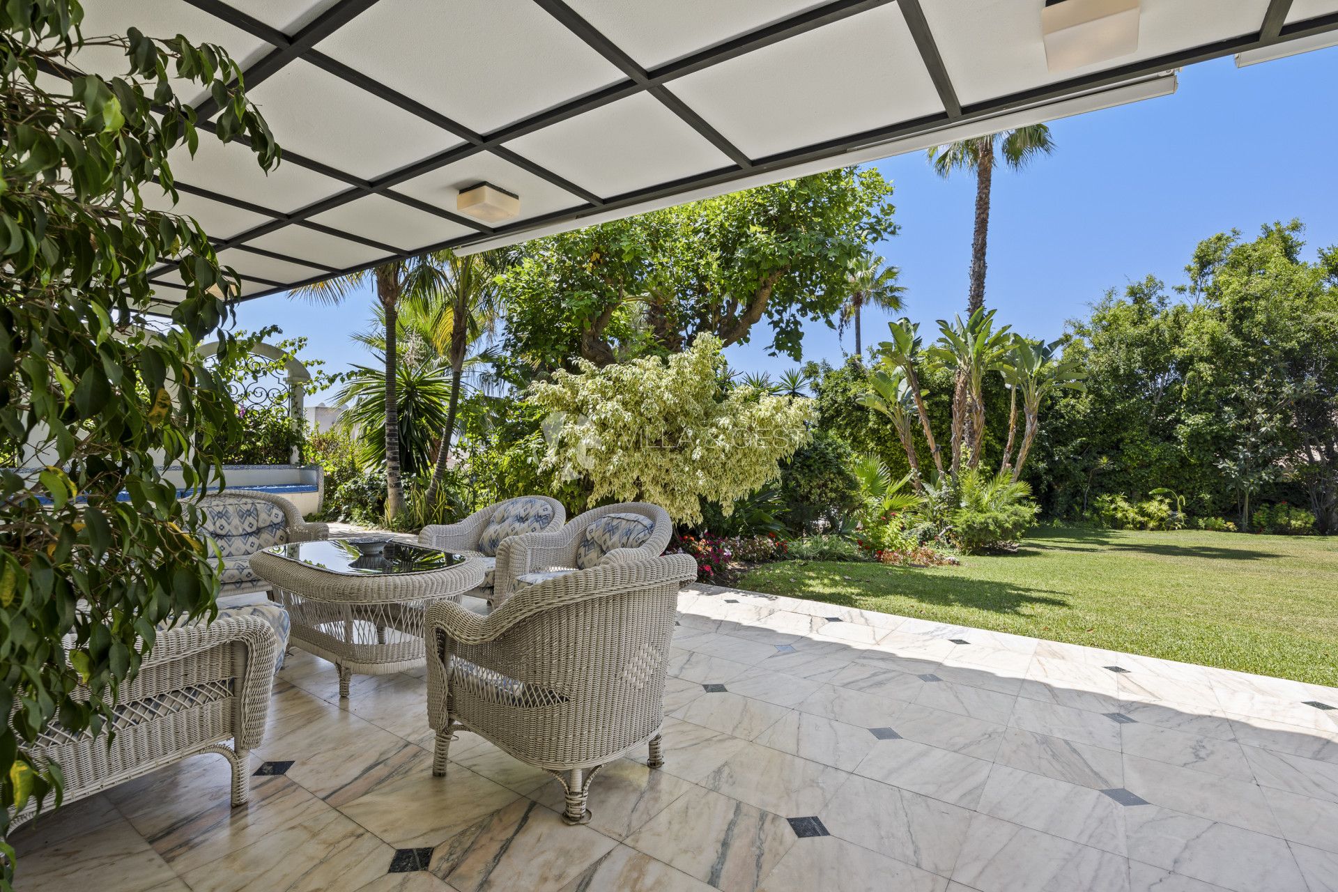 First Time on the Market: Grand Traditional Villa in Los Monteros Steps from the Beach