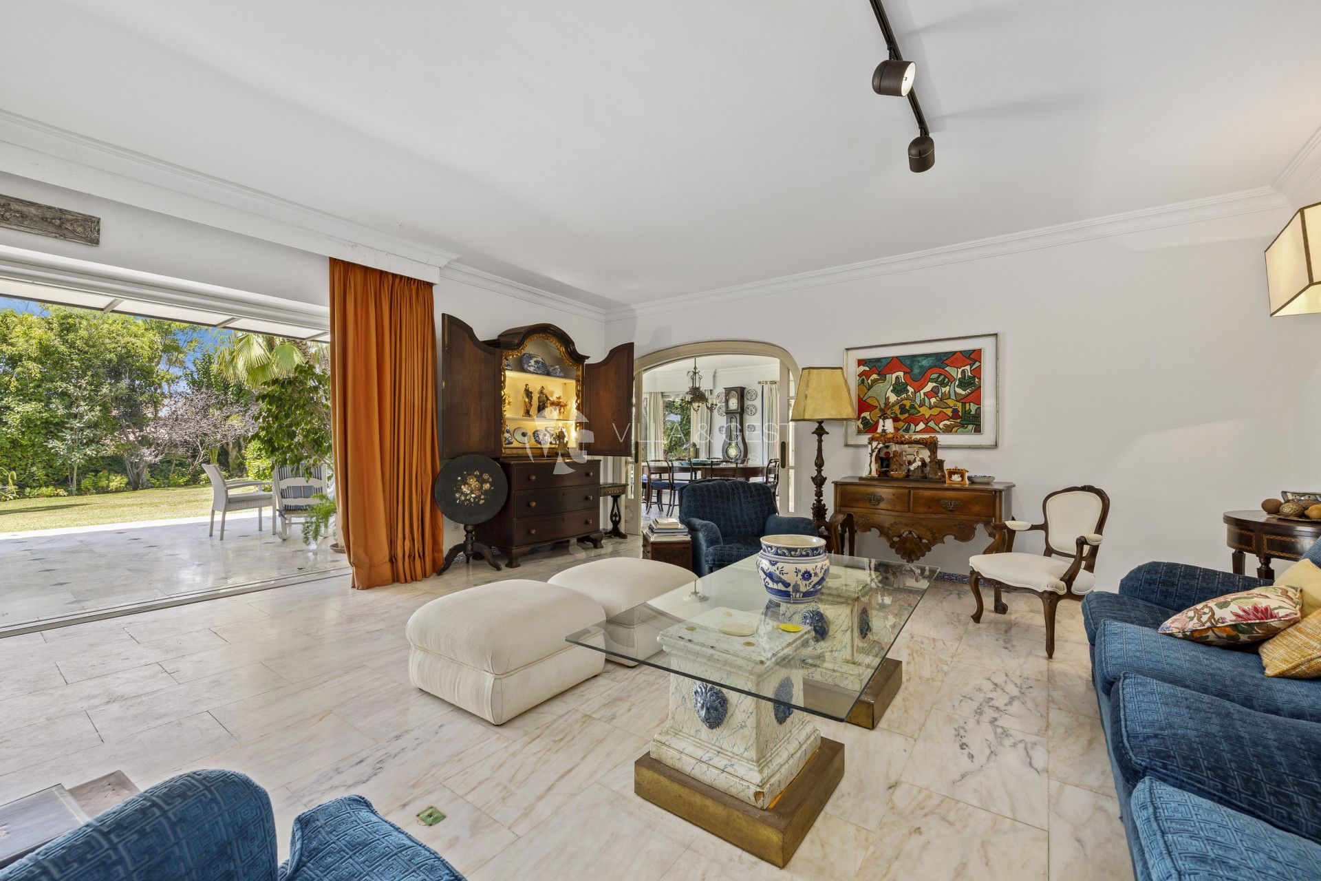 First Time on the Market: Grand Traditional Villa in Los Monteros Steps from the Beach