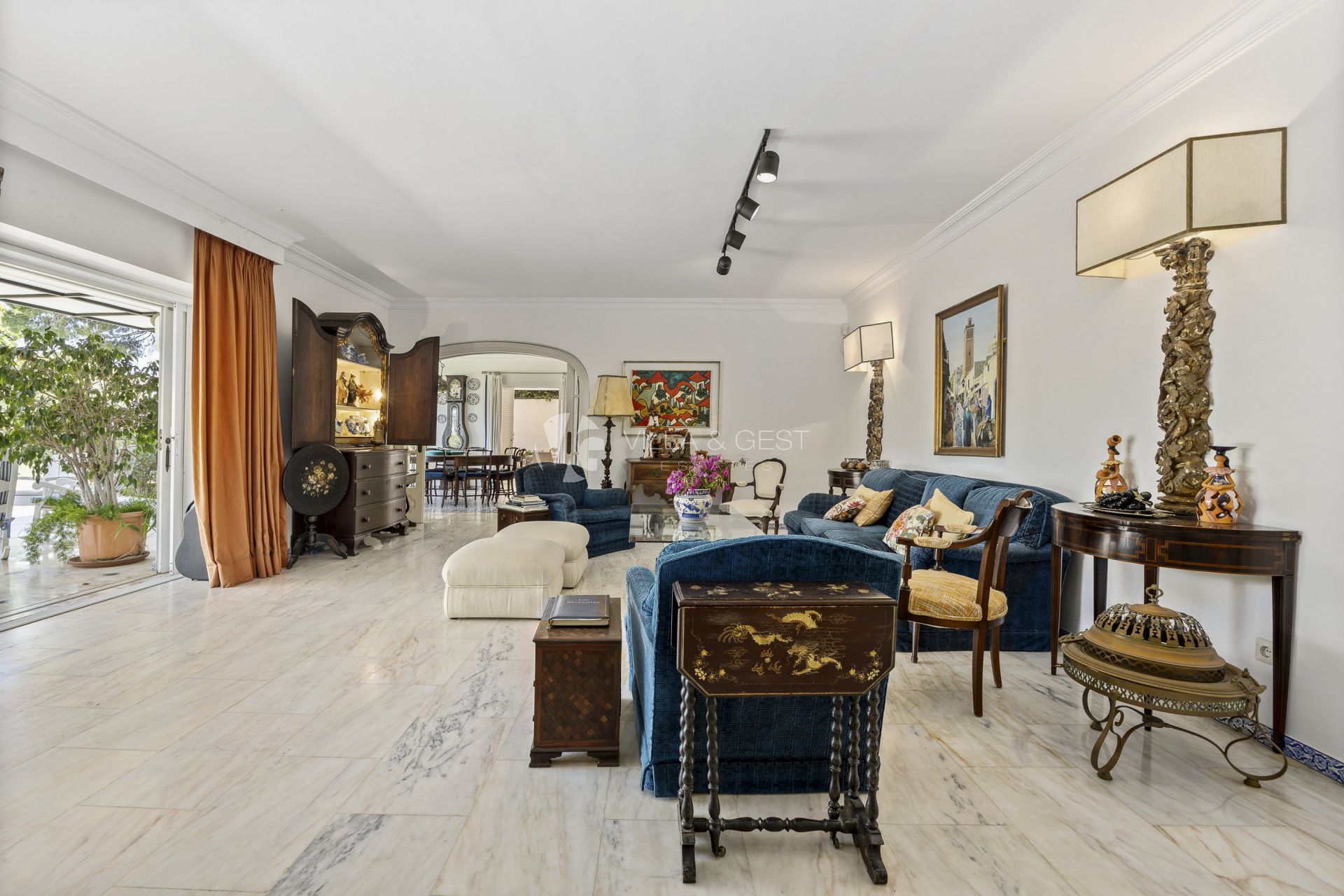 First Time on the Market: Grand Traditional Villa in Los Monteros Steps from the Beach